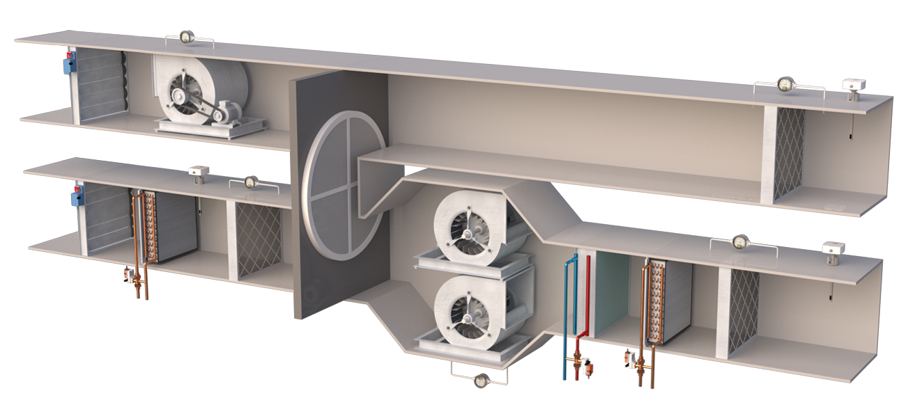 BMS installation: AHU installation environment