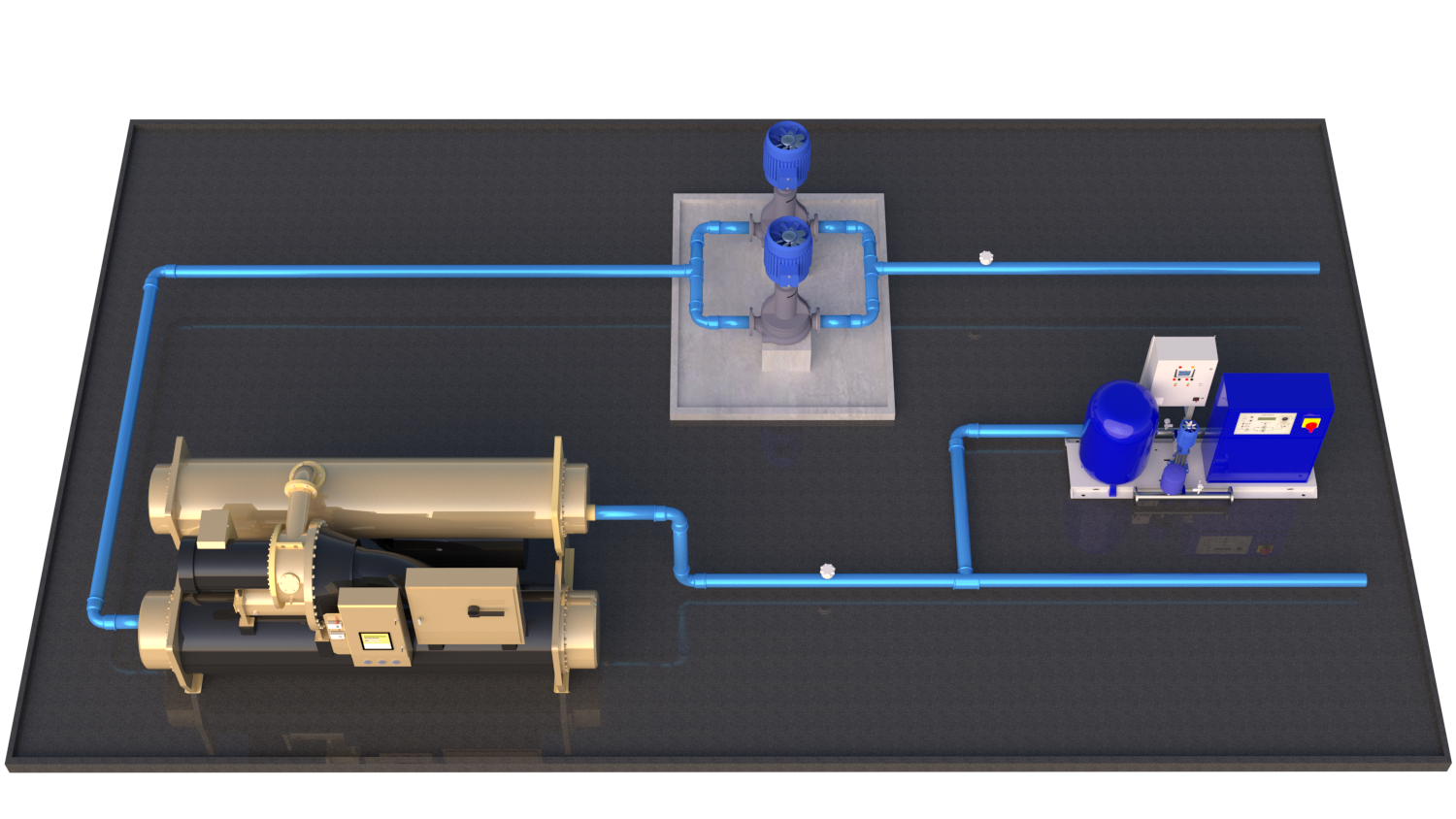 BMS installation: Chiller system overview