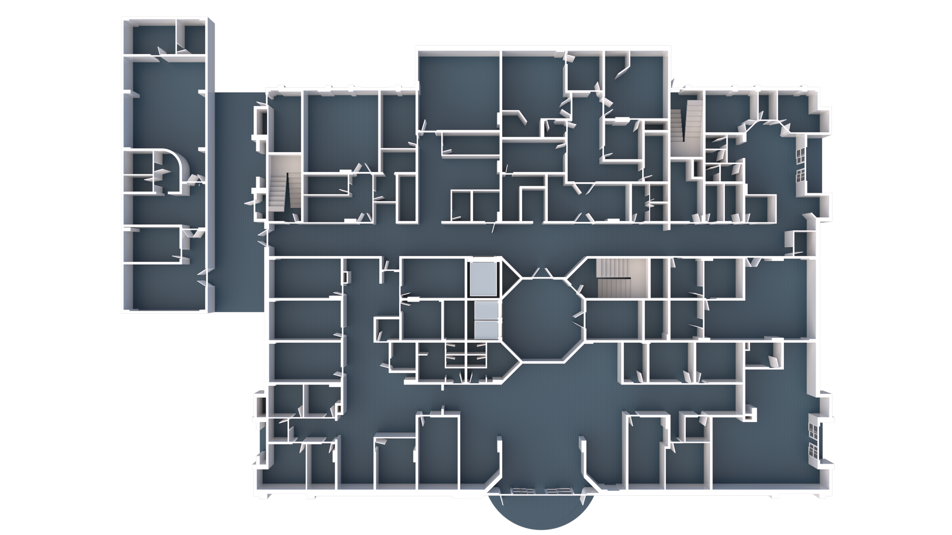 BMS graphics example: Ground floor